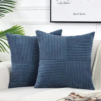 Housses de Coussin en Velours Doux Élégant