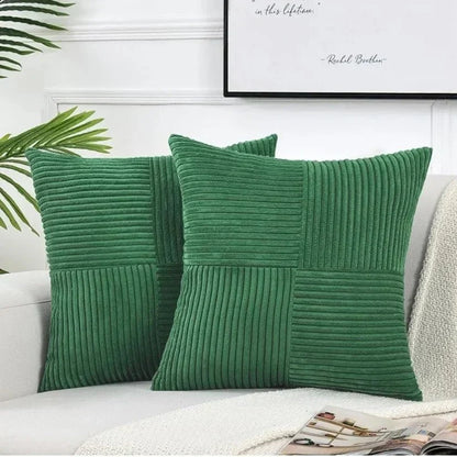 Housses de Coussin en Velours Doux Élégant