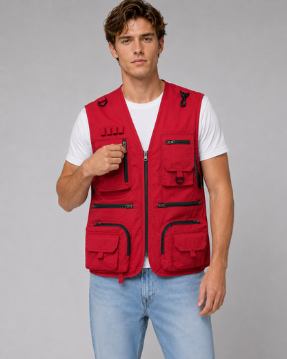 Gilet Homme Fonctionnel Coupe Ajustée