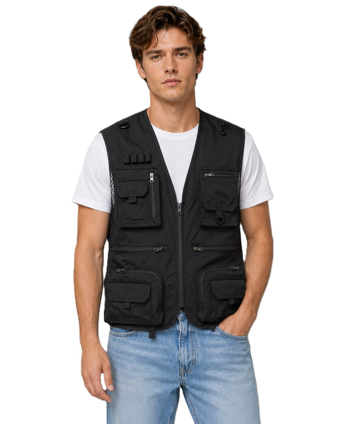 Gilet Homme Fonctionnel Coupe Ajustée - Foivo