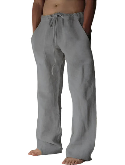 Pantalon Détente Élastique Homme avec Poches Côtés