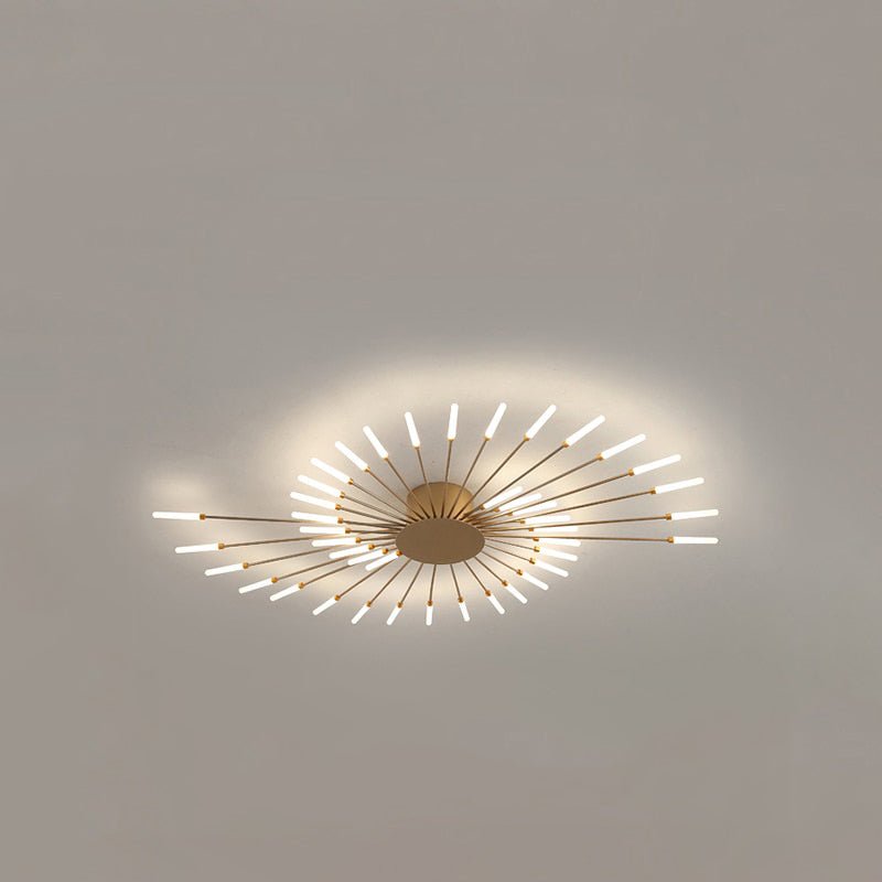Lustre LED Design Contemporain et Chic