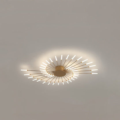Lustre LED Design Contemporain et Chic