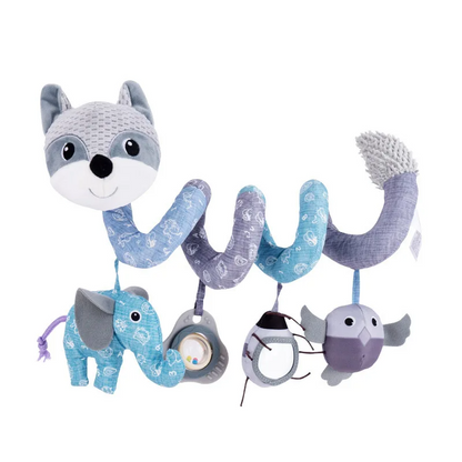 Jouet d'activité pour bébé - Accessoire siège auto et poussette doux