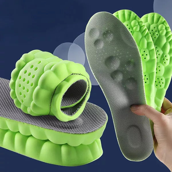 Semelles Chaussures avec Amorti Gel et Soutien de la Voûte - BlxckFR
