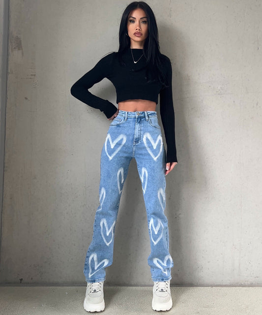 Mandy - Jean Taille Slim - BlxckFR