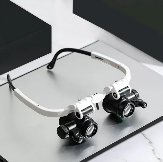 Lunettes Loupe LED Plastique Main Libre - BlxckFR