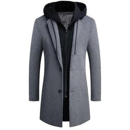 Veste Hiver Élégante avec Capuche Homme