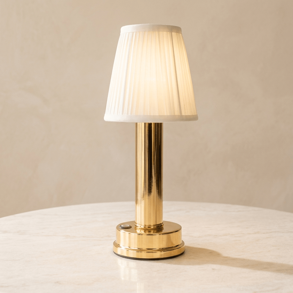 Lampe de table rechargeable Sans Fil avec contrôle tactile - Foivo