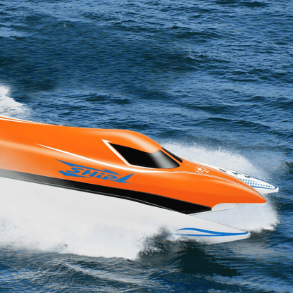 Bateau Jouet Télécommandé pour Course Lac Rapide - BlxckFR