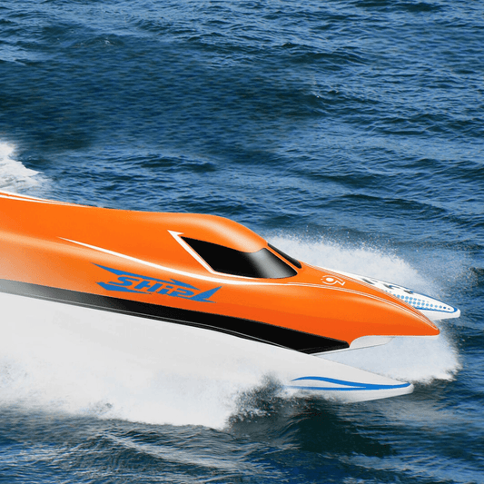 Bateau Jouet Télécommandé pour Course Lac Rapide - BlxckFR