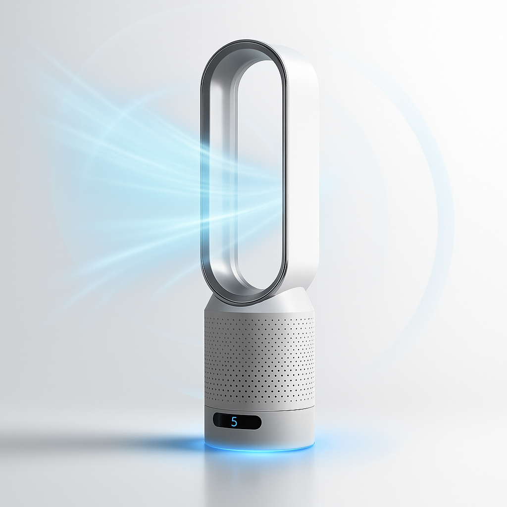 Ventilateur Tour Silencieux Purificateur d'Air Rotation - BlxckFR