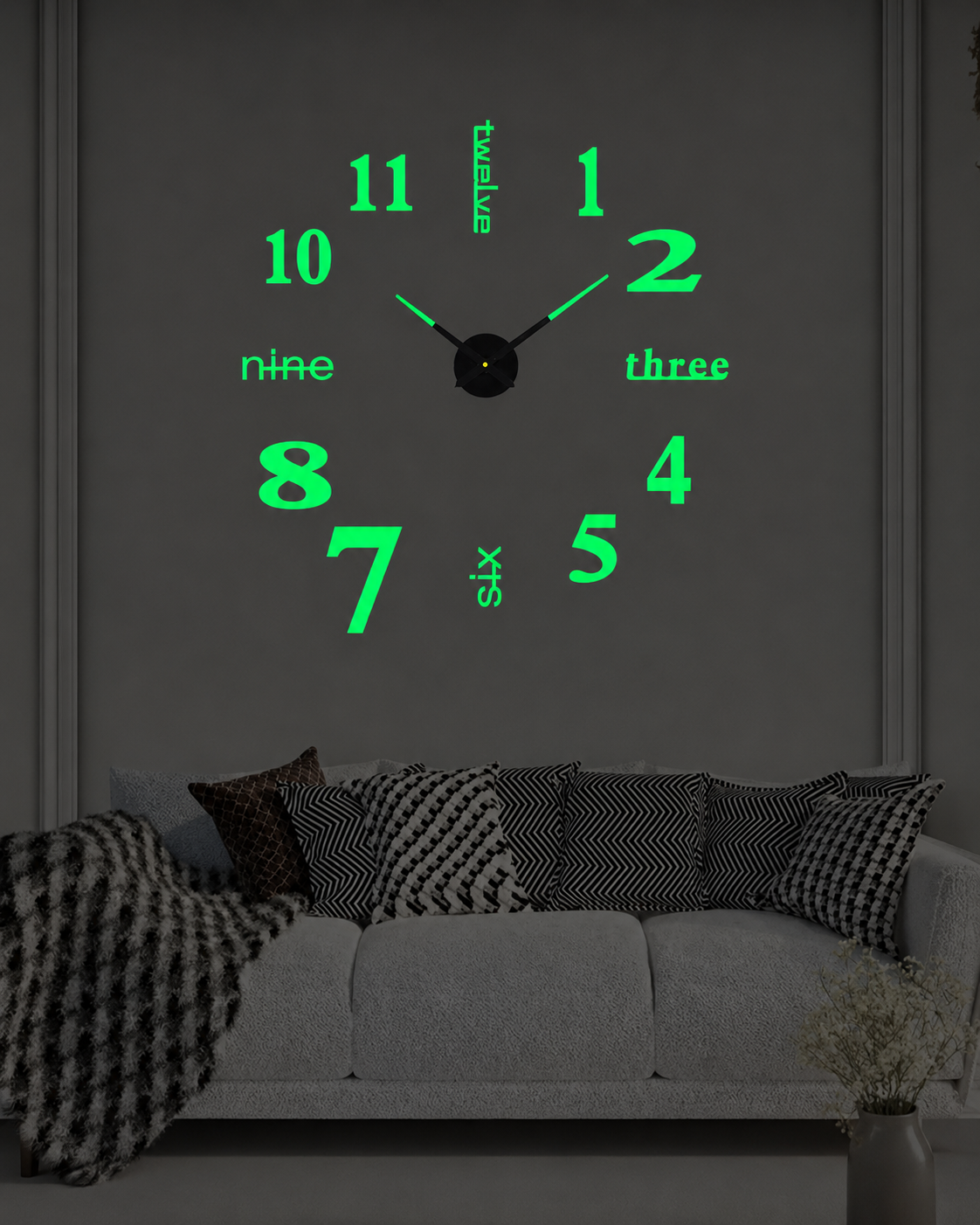 Horloge Murale Design Créatif Moderne