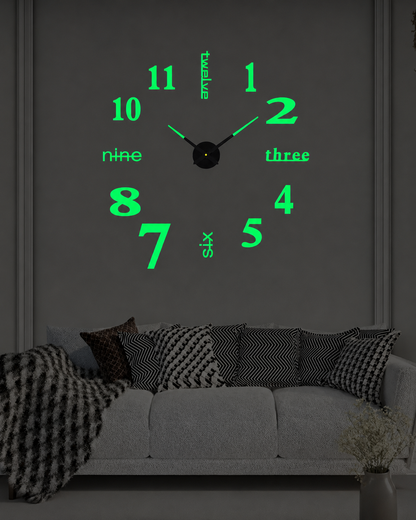Horloge Murale Design Créatif Moderne