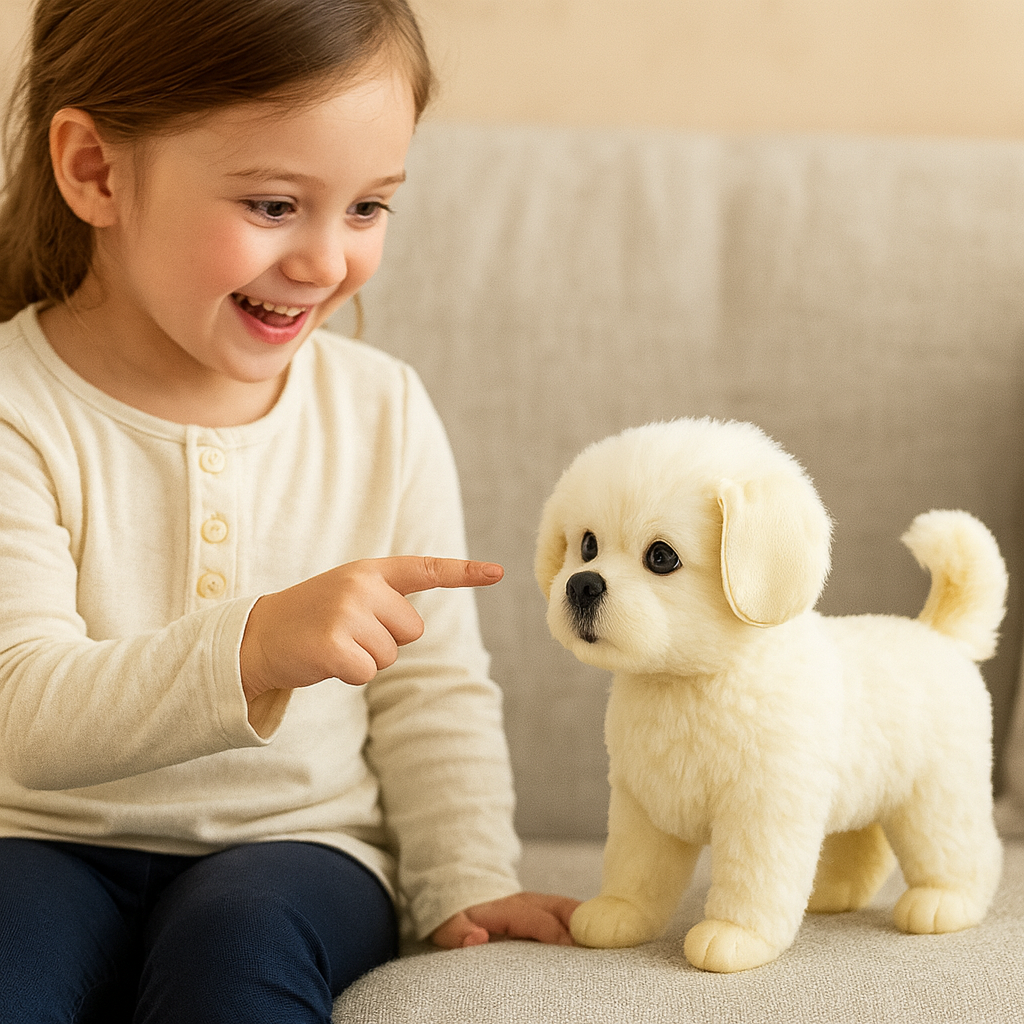 Jouet d'Ami Cuddly Chiot Éducatif