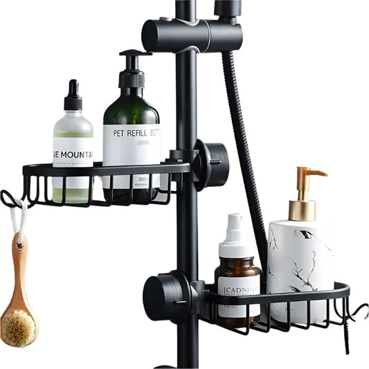 Organisateur de Salle de Bain avec Éponge et Savon - BlxckFR