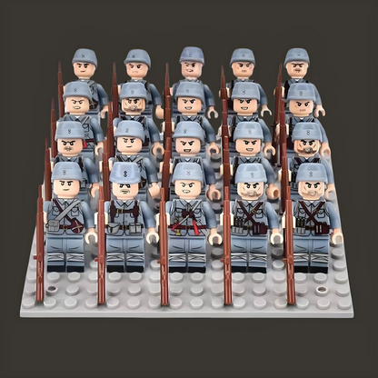Jeu de Construction Militaire Blocs de Guerre