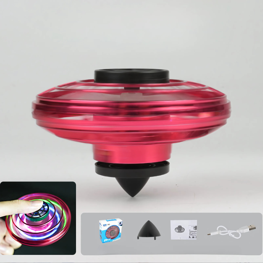 Jouet Volant LED Téléguidé Fidget Spinner