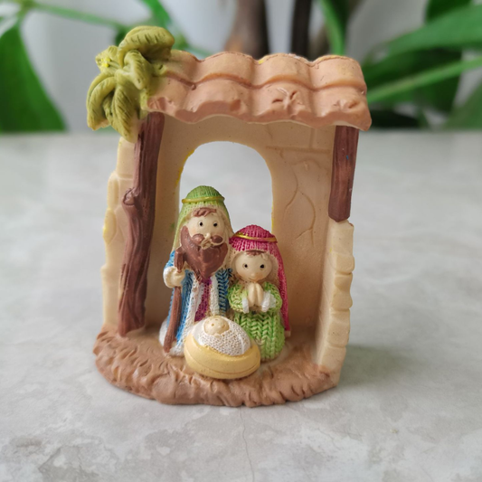 Crèche de Noël Figurines Décoratives Résine - BlxckFR
