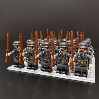 Jeu de Construction Militaire Blocs de Guerre