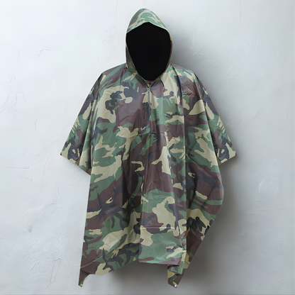 Cape de Pluie Imperméable Camouflage Chasse