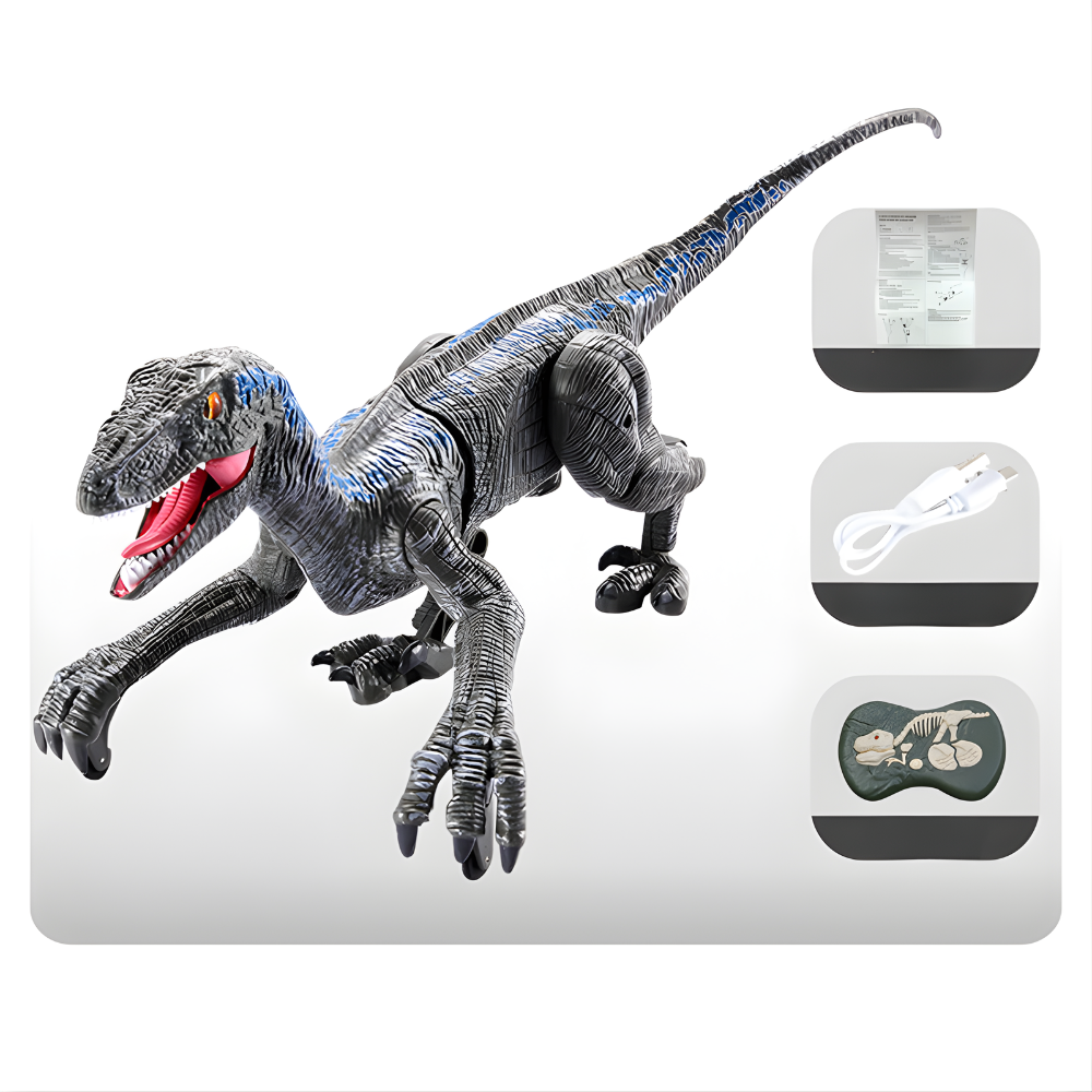 Jouet Dinosaure Marchant LED avec Télécommande