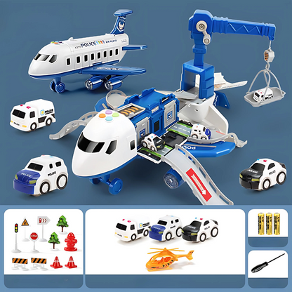Jeu de Construction Avion Grue pour Enfants