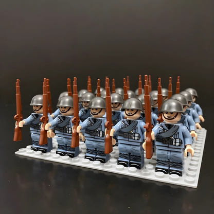 Jeu de Construction Militaire Blocs de Guerre