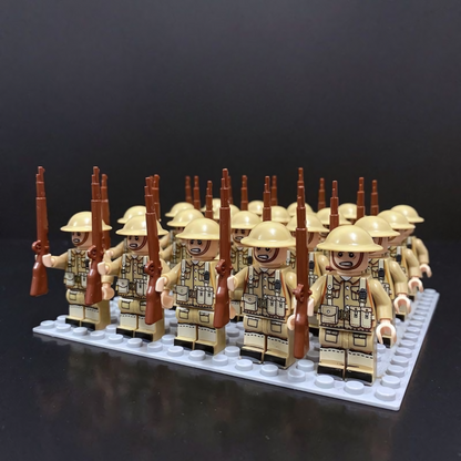 Jeu de Construction Militaire Blocs de Guerre