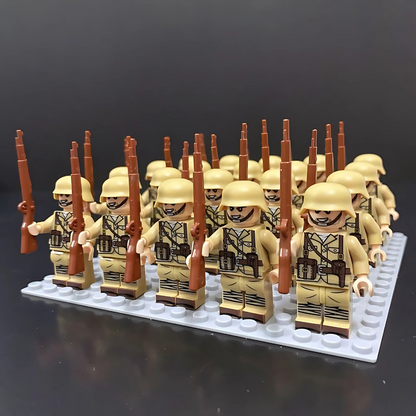 Jeu de Construction Militaire Blocs de Guerre