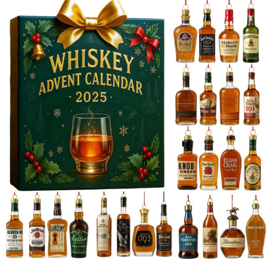 Calendrier de l'Avent Whisky Cadeau Boîte Édition Noël pour Adultes - BlxckFR