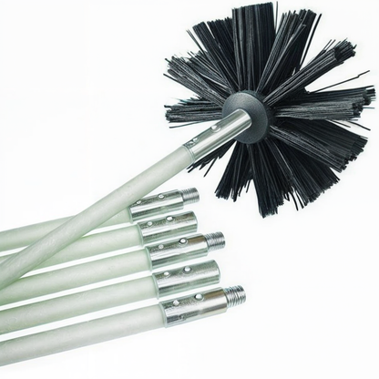 Brosse de nettoyage rotative pour tube intérieure