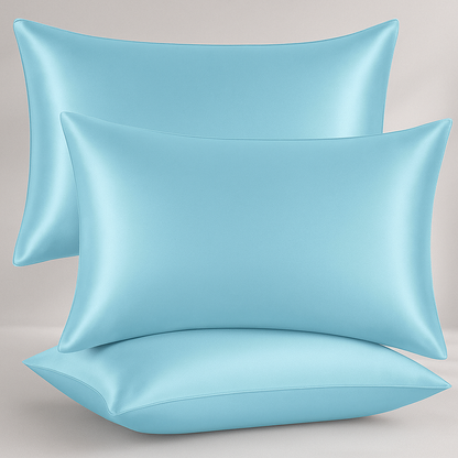 Housse de Oreiller Soie Douce Peau Douce