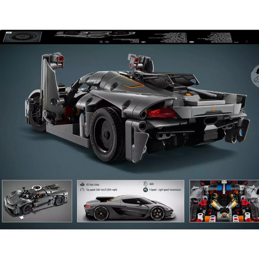 Jeu de Construction Voiture avec Moteur Animé - BlxckFR