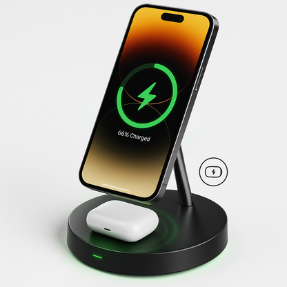 Chargeur Téléphone Sans Fil avec Support Magsafe