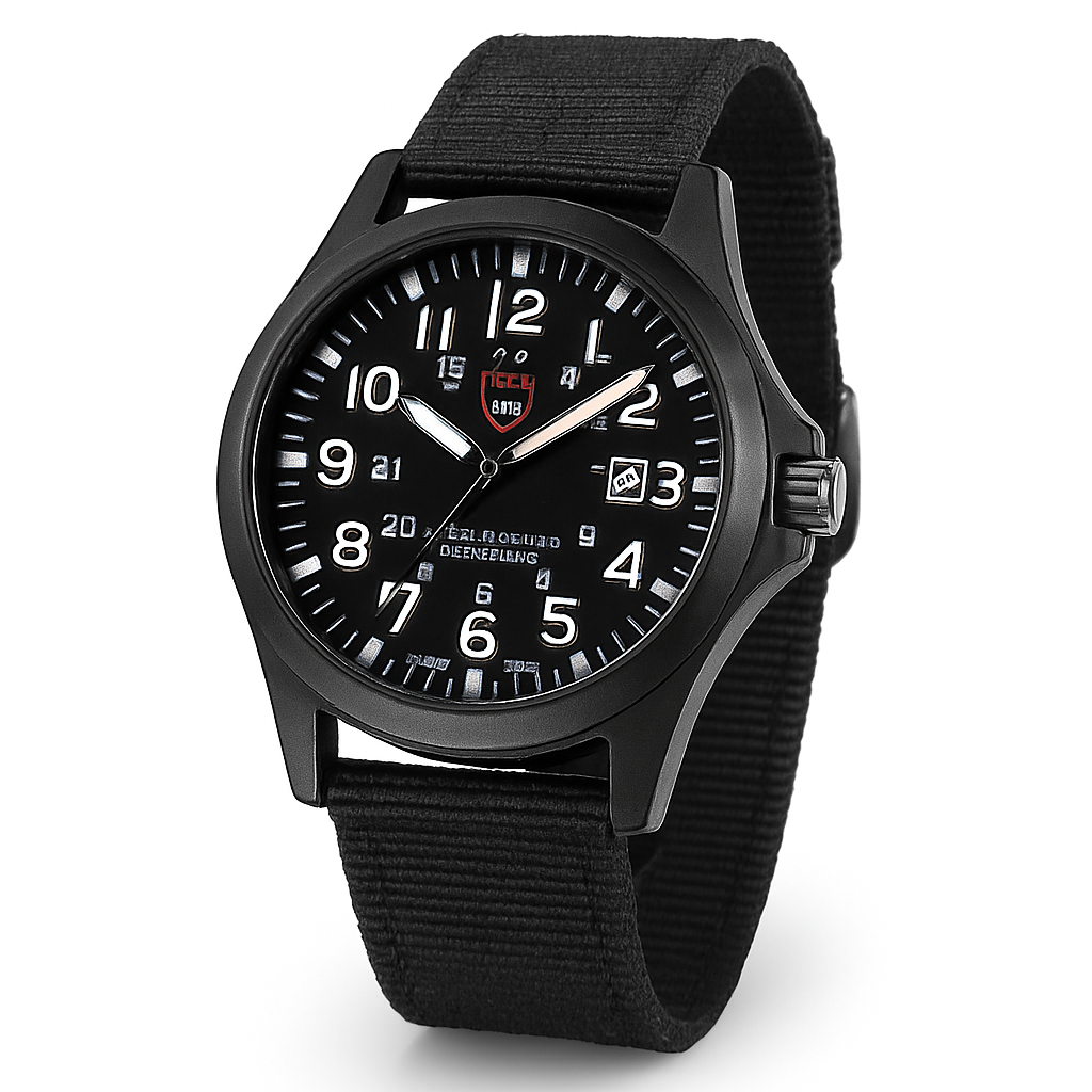 Montre Étanche Militaire Homme Canvas
