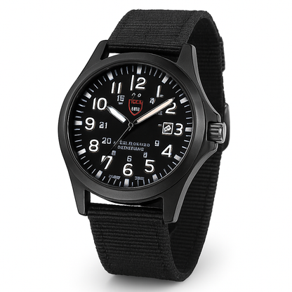 Montre Étanche Militaire Homme Canvas