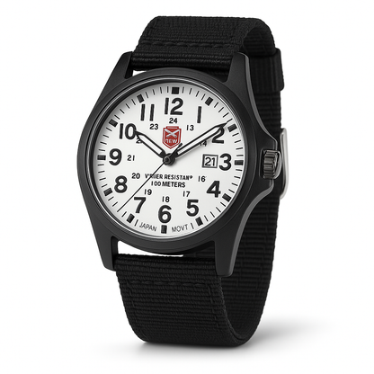 Montre Étanche Militaire Homme Canvas