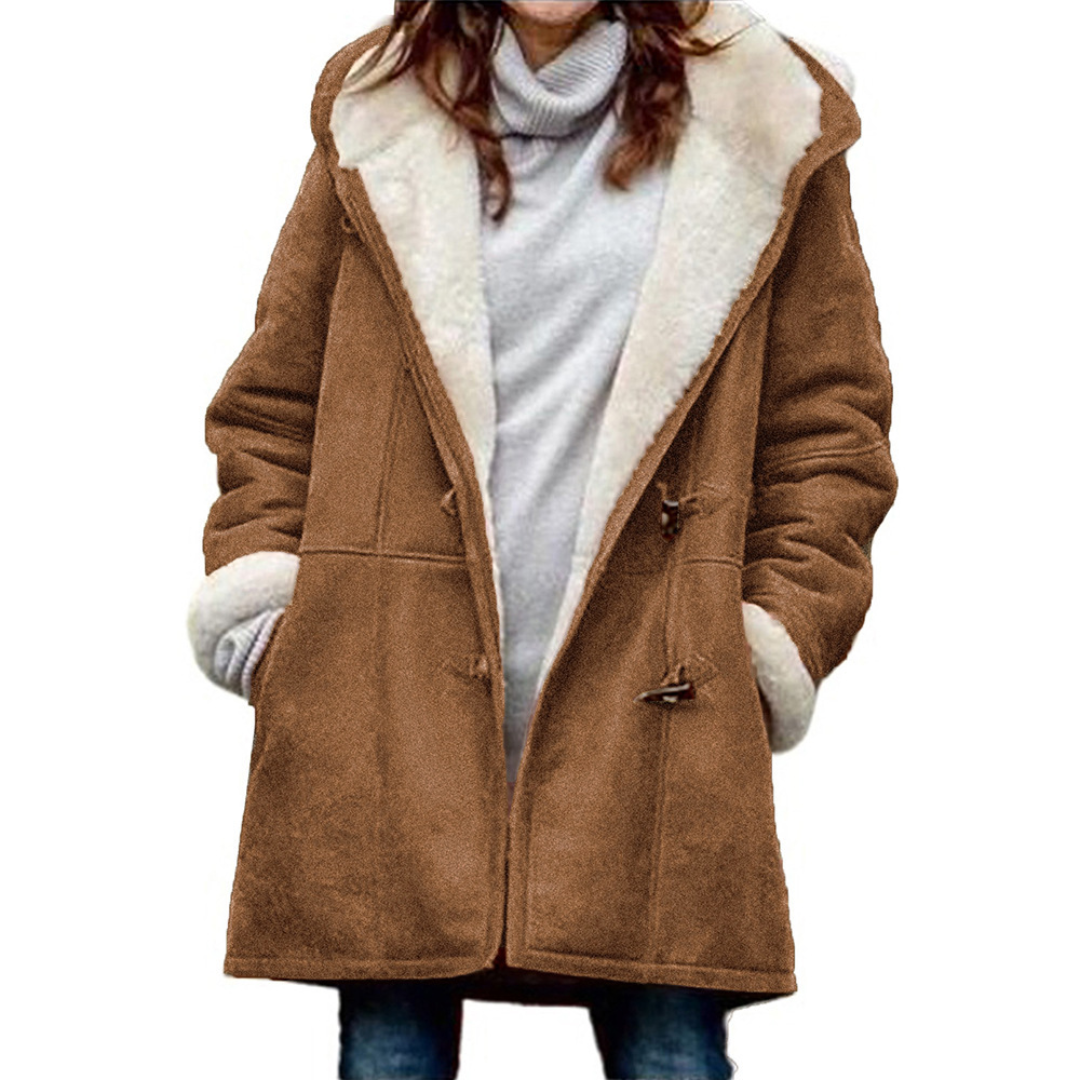 Manteau Hivernal Élégant Fourrure Sur mesure Féminin