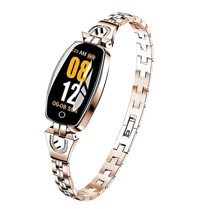 Montre de Sport Féminine avec Bracelet Cuir