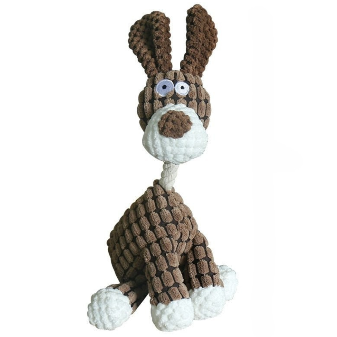 Jouet Morsure en Peluche pour Chiens Énergiques