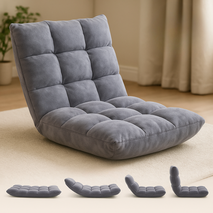 Chaise de Sol avec Dossier Réglable