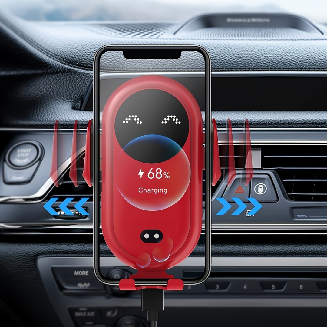 Support Téléphone Voiture Charge Sans Fil - BlxckFR