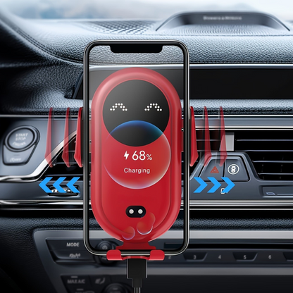 Support Téléphone Voiture Charge Sans Fil - BlxckFR