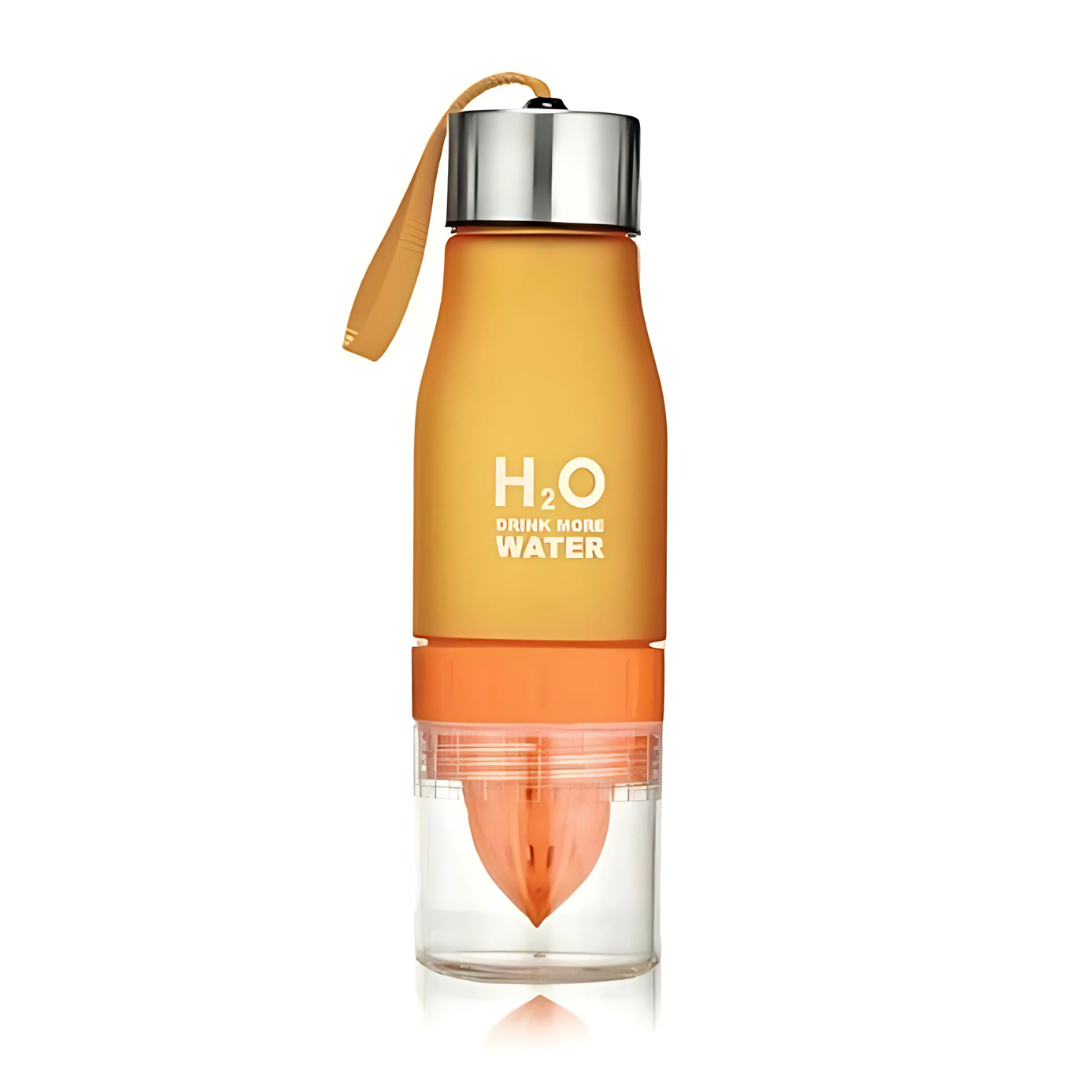 Bouteille d'Eau avec Infuseur de Fruits et Pressoir