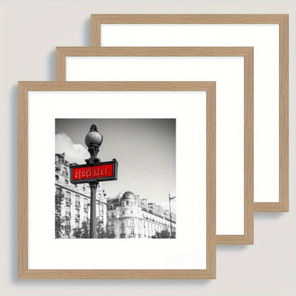 Cadre Photo Décoratif Ensemble Carré