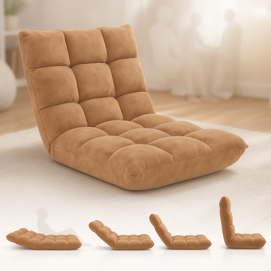 Chaise de Sol avec Dossier Réglable - BlxckFR