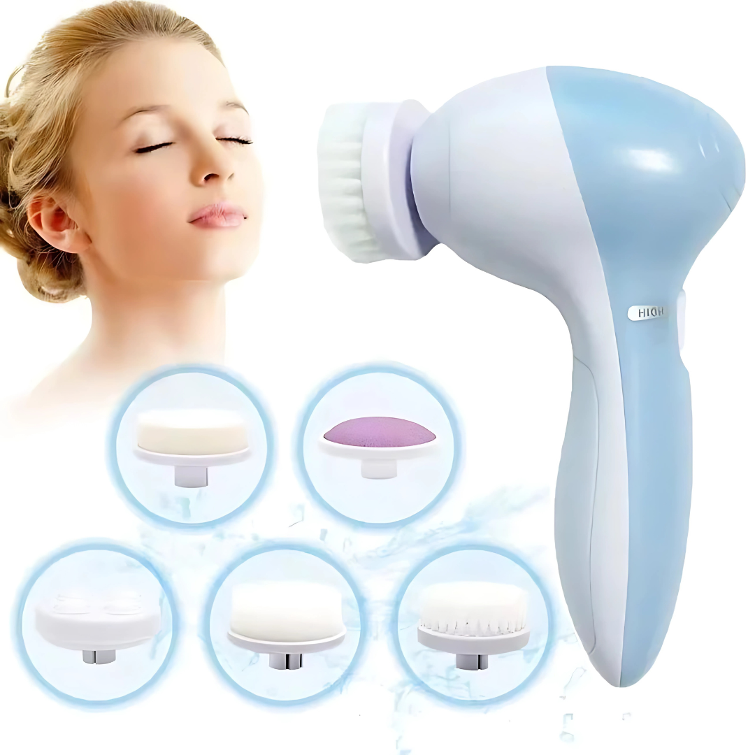 Brosse de Nettoyage Visage avec Fonction Massage - BlxckFR