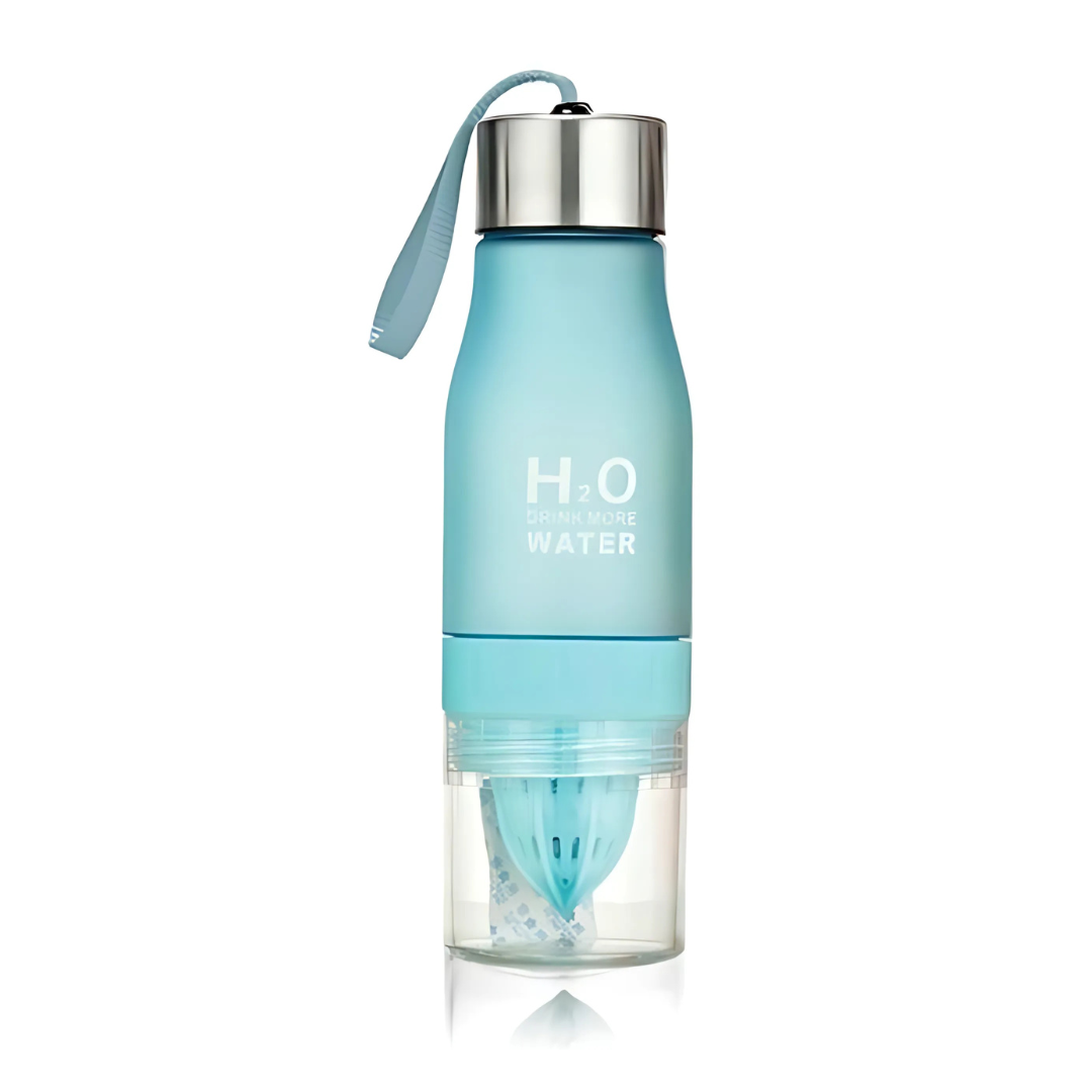 Bouteille d'Eau avec Infuseur de Fruits et Pressoir