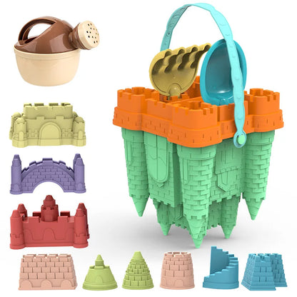 Château de Sable Géant pour Enfants